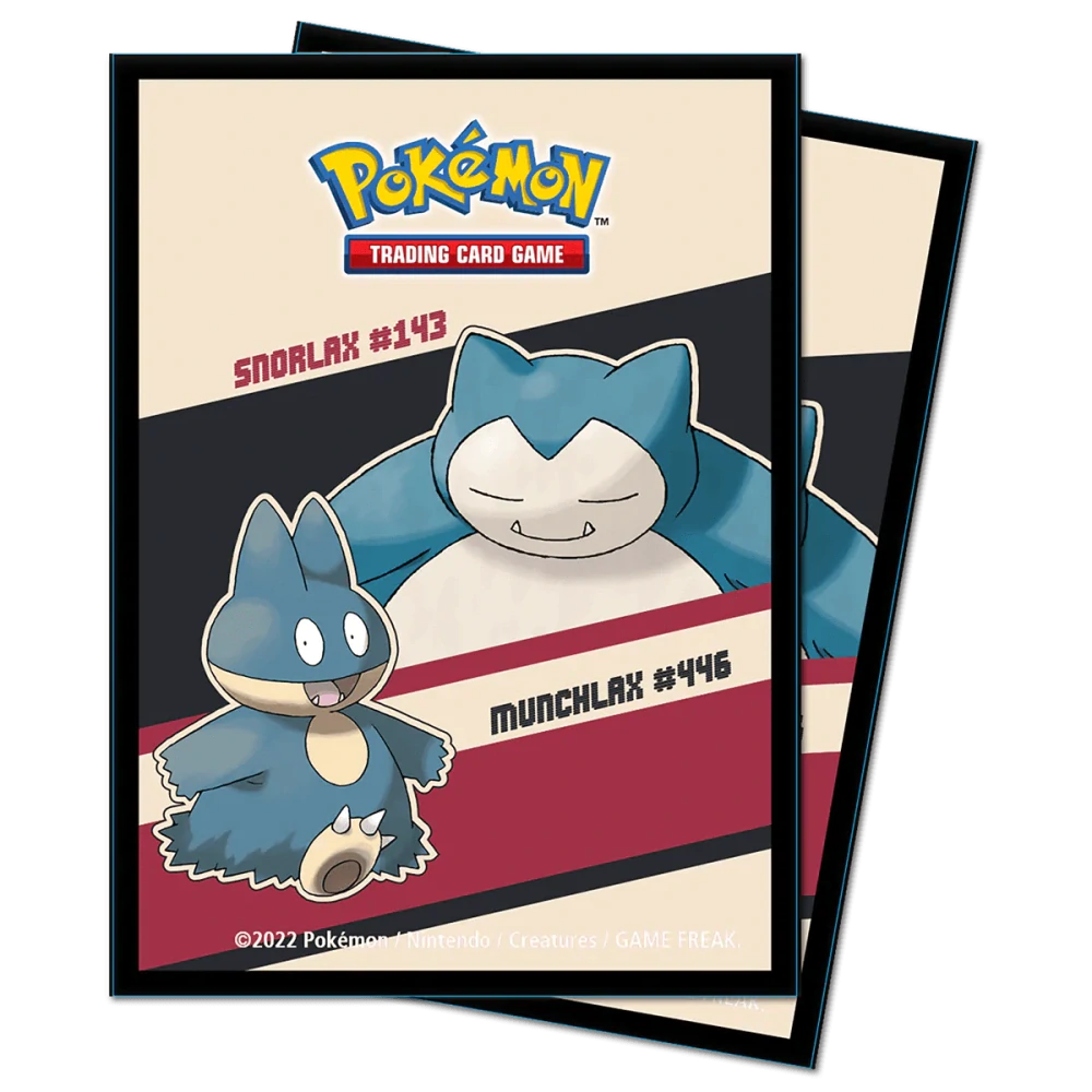 Pokémon UP: GS Snorlax Munchlax - DP obaly na karty 65 ks