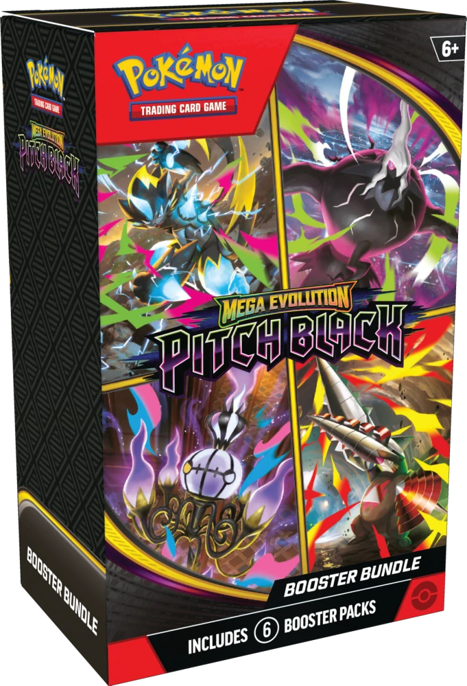 Pokémon TCG: Mega Evolution Pitch Black - Booster Bundle (6 boosterů)