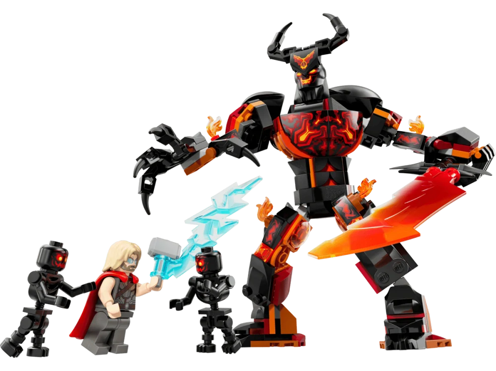 76289 Sestavitelná figurka: Thor vs. Surtur