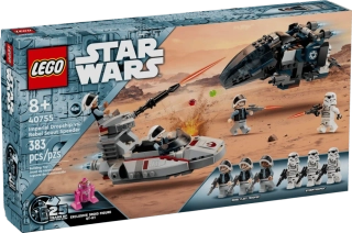 40755 Imperial dropship vs. Rebel Scout Speeder