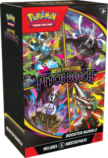 Pokémon TCG: Mega Evolution Pitch Black - Booster Bundle (6 boosterů)